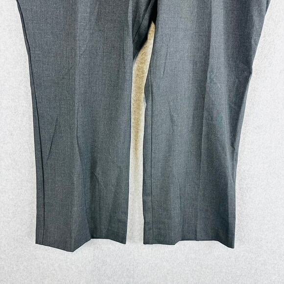New Liz Claiborne Womans Sz 16P Short Dress Pants Audra Trouser Grey Pockets NWT - Picture 3 of 10